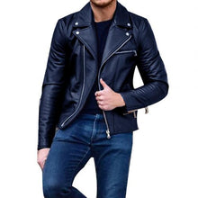 Load image into Gallery viewer, Men Coats Jackets Winter Faux Leather Mens Jackets and Coats Men Warm Hip Popping Jacket Men's Clothing