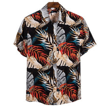 Load image into Gallery viewer, MJARTORIA New Arrival Men's Shirts Men Hawaiian Camicias Casual One Button Wild Shirts Printed Short-sleeve Blouses Tops 2020