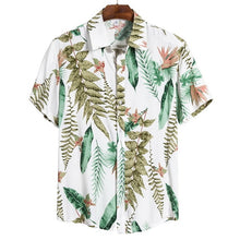 Load image into Gallery viewer, MJARTORIA New Arrival Men's Shirts Men Hawaiian Camicias Casual One Button Wild Shirts Printed Short-sleeve Blouses Tops 2020