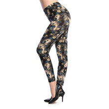 Load image into Gallery viewer, YSDNCHI 2020 Camouflage Womens for leggins Graffiti Style Slim Stretch Trouser Army Green Leggings Deportes Pants K085