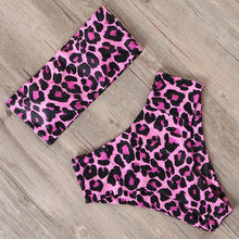 Load image into Gallery viewer, RUUHEE Bandage Bikini Swimwear Women Swimsuit High Waist Bikini Set 2020 Bathing Suit Push Up Maillot De Bain Femme Beachwear