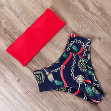 Load image into Gallery viewer, RUUHEE Bandage Bikini Swimwear Women Swimsuit High Waist Bikini Set 2020 Bathing Suit Push Up Maillot De Bain Femme Beachwear