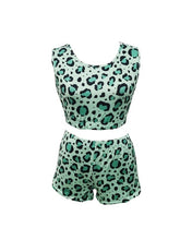 Load image into Gallery viewer, Goocheer Skinny Woman Soft Letter Yes DADDY Print Short Tank Tops + Ladies Female Sexy Shorts Women Casual 2 PCS Sets