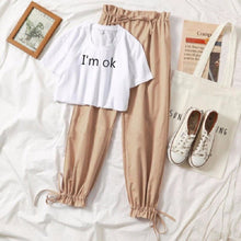 Load image into Gallery viewer, Two Piece Set Summer Clothes For Women 2020 New Dresy printing Loose Casual Wide Leg Pants Print t Shirt 2 Piece Set Women