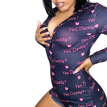 Load image into Gallery viewer, 2020 Hot Sale Womens Jumpsuit Sleepwear Fashion Floral Long Sleeve V Neck Bodycon Jumpsuit Bodysuit Romper Shorts Pants Overalls
