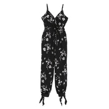 Load image into Gallery viewer, Women Summer Holiday Casual Sleeveless Jumpsuits Fashion Ladies Boho Floral Bodysuit Loose Long Pant Trousers Overalls for Women

