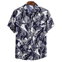 Load image into Gallery viewer, MJARTORIA New Arrival Men's Shirts Men Hawaiian Camicias Casual One Button Wild Shirts Printed Short-sleeve Blouses Tops 2020
