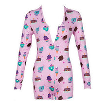 Load image into Gallery viewer, 2020 Hot Sale Womens Jumpsuit Sleepwear Fashion Floral Long Sleeve V Neck Bodycon Jumpsuit Bodysuit Romper Shorts Pants Overalls
