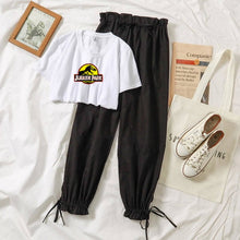 Load image into Gallery viewer, Two Piece Set Summer Clothes For Women 2020 New Dresy printing Loose Casual Wide Leg Pants Print t Shirt  2 Piece Set Women
