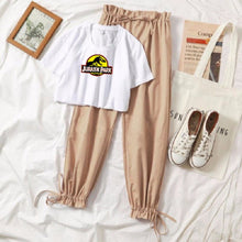 Load image into Gallery viewer, Two Piece Set Summer Clothes For Women 2020 New Dresy printing Loose Casual Wide Leg Pants Print t Shirt  2 Piece Set Women
