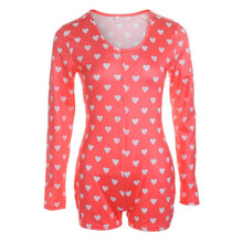 Load image into Gallery viewer, 2020 Hot Sale Womens Jumpsuit Sleepwear Fashion Floral Long Sleeve V Neck Bodycon Jumpsuit Bodysuit Romper Shorts Pants Overalls
