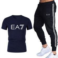 Load image into Gallery viewer, Pants Men Sweatpants+men running t-shirts men sets jogging Sportswear men Pants Gym Fitness Sportswear Tracksuit Training Pants
