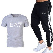 Load image into Gallery viewer, Pants Men Sweatpants+men running t-shirts men sets jogging Sportswear men Pants Gym Fitness Sportswear Tracksuit Training Pants

