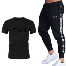 Load image into Gallery viewer, Pants Men Sweatpants+men running t-shirts men sets jogging Sportswear men Pants Gym Fitness Sportswear Tracksuit Training Pants
