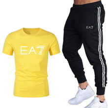 Load image into Gallery viewer, Pants Men Sweatpants+men running t-shirts men sets jogging Sportswear men Pants Gym Fitness Sportswear Tracksuit Training Pants
