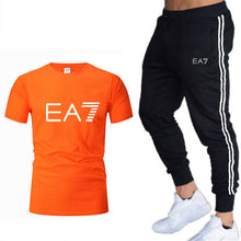 Load image into Gallery viewer, Pants Men Sweatpants+men running t-shirts men sets jogging Sportswear men Pants Gym Fitness Sportswear Tracksuit Training Pants

